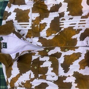 Adidas Ivy Park Purple and Brown Jacket